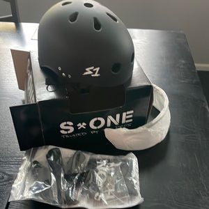 S One helmet with visor